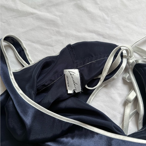 Vintage lingerie tie back dress - Picture 3 of 4